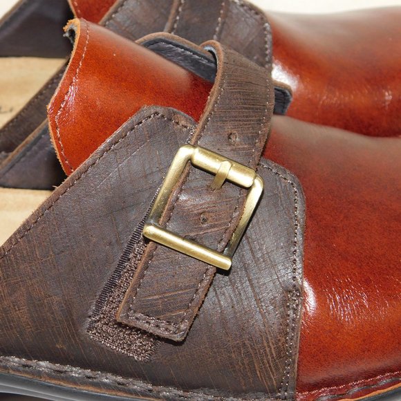 Naot Slip On Leather Mules Size 39 (US Size 8) Clog Comfort Shoes - Picture 7 of 13